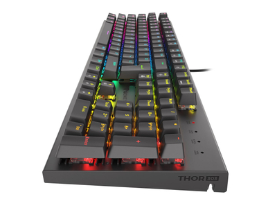 Tastierë lojrash Genesis THOR 303, Outemu Red, RGB LED, US, e zezë
