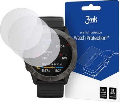 Xham mbrojtës 3MK HYBRID për GARMIN FENIX 6X / 6X PRO