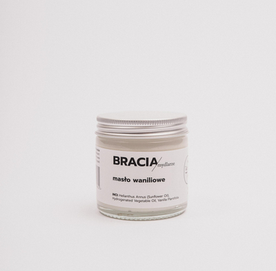 Gjalp trupi Bracia Mydlarze Vanilla Butter, hidratues, 60ml, ngjyrë natyrale