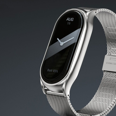 Byzylyk metalik Tech-Protect Milanese Band, për Xiaomi Smart Band 8, çelik inox, argjendtë
