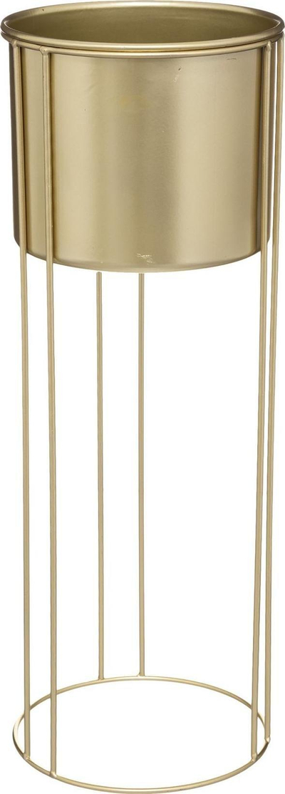 Set mbajtësesh dekorative për lule Atmosphera, metal, 21.5 cm, ari