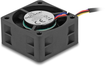 Ventilator PC Delock axial, 40mm, 24V DC, i zi
