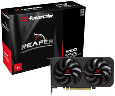 Графичка картичка PowerColor Radeon RX 9060 XT Gaming OC, 8GB GDDR6, PCI-E 5.0, црна