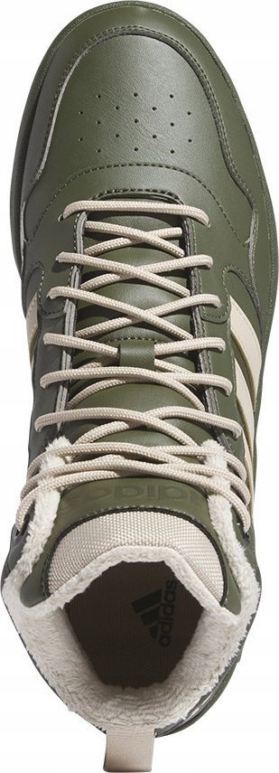 Atlete basketbolli Adidas Hoops 3.0 Mid Wtr, të larta, për dimër, jeshile