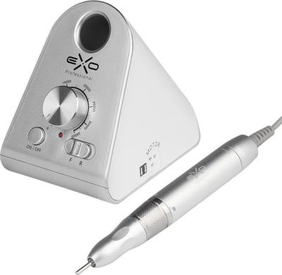 Frezë manikyri EXO Silent SX7, profesionale, për manikiur dhe pedikyr, e argjendtë