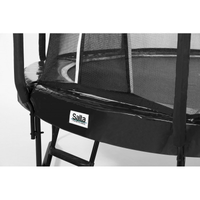 Trampolinë kopshti Salta First Class 14FT, rrjetë e brendshme, diametër 427 cm, e zezë