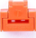 Bllokues porte RJ45 Smart Keeper Basic, set 100 copë, portokalli
