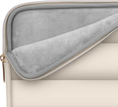 Çantë mbrojtëse Tech-Protect Puffy për laptop 13-14\", me xhep për aksesore, gri