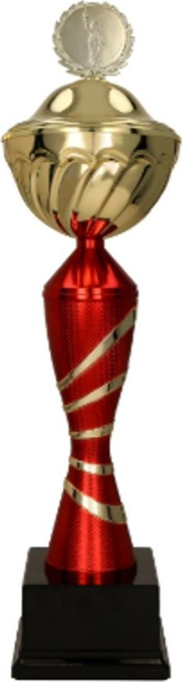 Kupë trofe Victoria Cup Heart, 160mm, metal, e artë kuqe