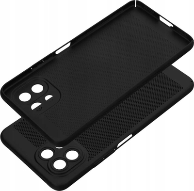 Mbulesë telefoni OEM BREEZY për Xiaomi Mi 11 Lite 5G NE, plastike, e zezë