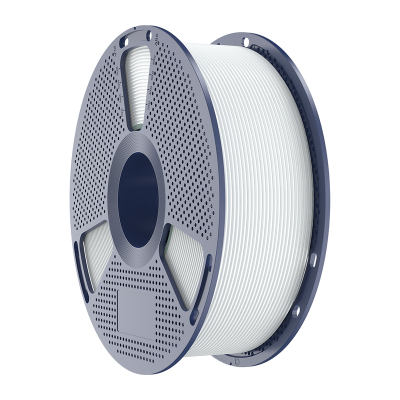 Filament 3D Sunlu PLA+2.0, 1.75mm, 1kg, i bardhë keramik