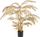 Bimë artificiale Emerald Areca Gold, 145 cm, në vazo, ngjyrë e artë