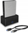 Куќиште за хард диск Иси Бокс IB-1122-U3, 2.5\" и 3.5\", USB 3.2 Gen 1, црна