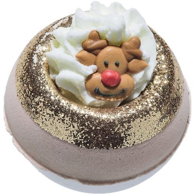 Shkumë për vaskë Bomb Cosmetics Merry deer Deer, 160 g