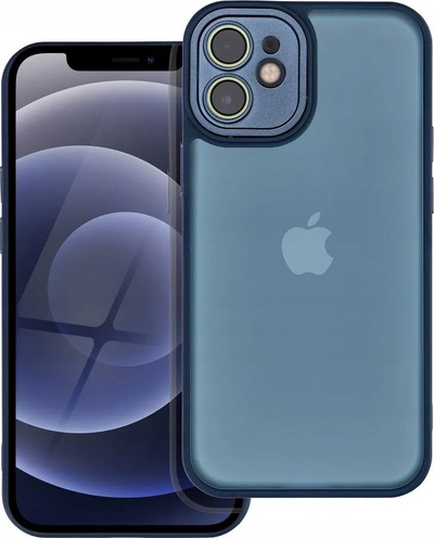 Mbrojtëse telefoni Variete për iPhone 12 Mini, silikon, blu e errët
