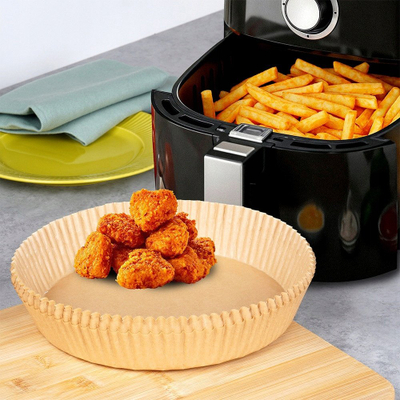 Letra rrumbullake për fritezë Vilde 279050, 23 cm, 50 copë, kafe