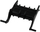 Mbajtëse separation pad OEM HP B3Q10 40079, për LaserJet Pro MFP M377 M426 M427, gri