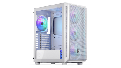 Korpi për PC EY2A018 Arx 500, ATX, ARGB, i bardhë