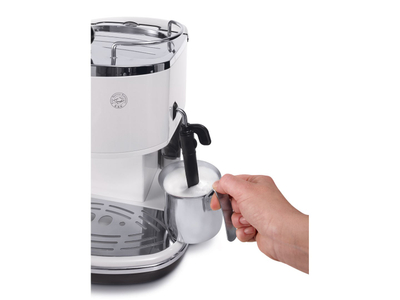 Aparat espresso DeLonghi Icona Vintage ECO 311.W, 15 bar, 1.4L, i bardhë