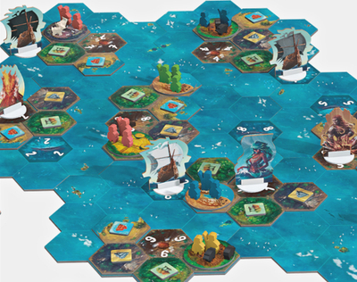 Lojë tavoline Ogry Games Tindaya, bashkëpunuese dhe konkurruese, aventureske strategjike