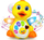 Rosë elektronike Hola Dancing Duck, me muzikë edhe drita, shumëngjyrëshe