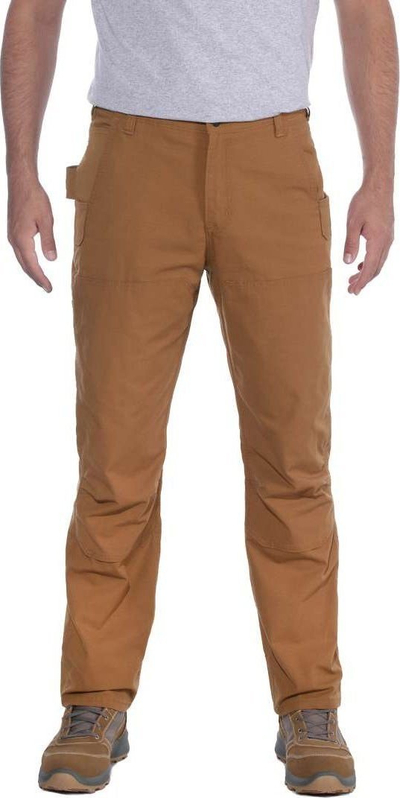 Pantallona pune Carhartt Full Swing Steel Double Front, për burra, madhësia 38, kafe
