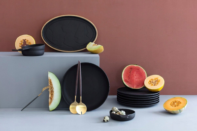 Tabaka servirje Revol Basalt Bamboo Tray, bambu, natyrale
