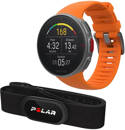 Orë e mençur Polar Vantage V HR, e portokalltë