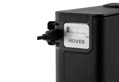 Kuti karikimi HOVERAir PowerCase, mbrojtëse, portativ, e zezë