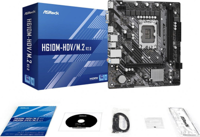 Pllakë amë ASRock H610M-HDV/M.2 R2.0