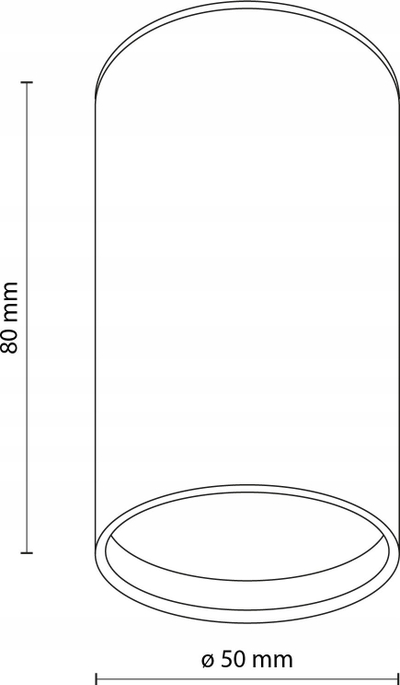Spote tavani TK Lighting TOP 5764, GU10, sipërfaqësor, i zi