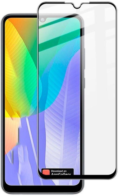 Stiklla mbrojtëse iLike Huawei P Smart Z, 2.5D, ngjitje full glue, kornizë e zezë