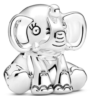 Aksesor për byzylyk Pandora Elephant 799088C00, i argjendtë