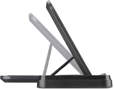 Ngarkues pa tel Cellularline 3in1 Wireless Charger, karikim i shumëfishtë, i zi