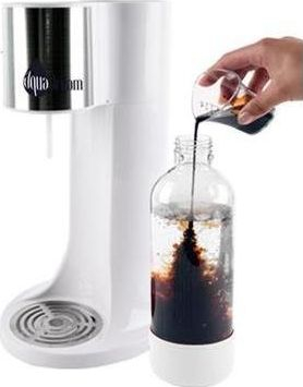Апарат за газирана вода Орион AquaDream, 1.1L, пластика и не'рѓосувачки челик, бел