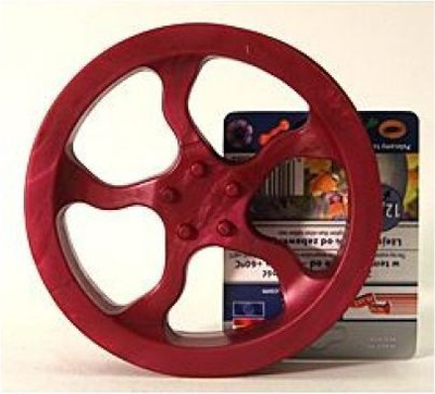 Lodër për kafshë Sum Plast Alloy Wheel Small, rrotë plastike, madhësi e vogël, shumëngjyrëshe