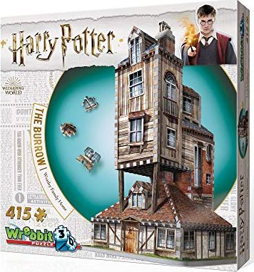 Puzzle Tactic: Harry Potter The Burrow, 3D, 280 elemente
