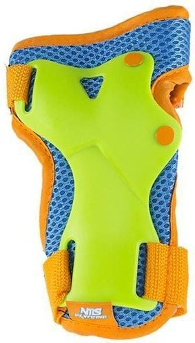 Set mbrojtësesh Nils Extreme H512, madhësia XL, për patina dhe trotinet, blu jeshile