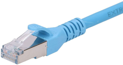 Kabllo ExtraLink Patchcord, CAT.6A, S / FTP, 10m, e kaltër