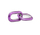 Lidhëse për byzylykë Pandora ME Styling Shocking Purple Double Link, vjollcë