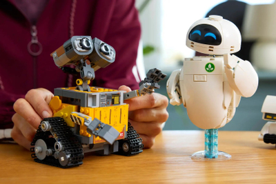 Set ndërtimi LEGO Disney Pixar Wall E dhe Eve 43279, për fëmijë, shumëngjyrësh