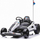 Go kart elektrik për fëmijë Ramiz Speed 7 Drift King, bateri 24V, rrota 28 cm, i bardhë