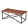 Tavolinë për kafe 120x60x45,5Hcm (HM9469.02), zezë