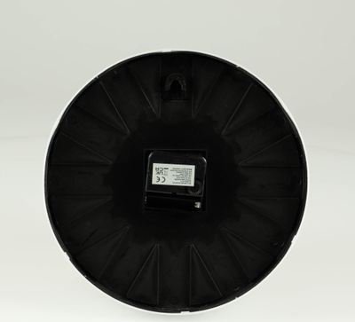 Orë muri Home &amp; Styling Collection, diametër 24.8 cm, plastikë, e bardhë