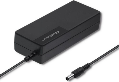 Adapter karikues për laptop Qoltec, 72W, 24V 3A, 2.5mm, i zi