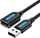 Kabllo zgjatuese USB Vention, USB 2.0 A mashkull në A femër, 1.5m, e zezë