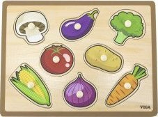 Puzzle druri Viga 44578, tabela me doreza, perime, shumëngjyrëshe