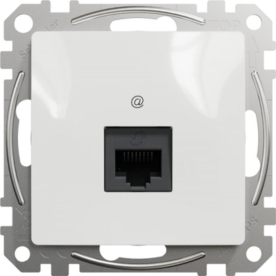 Prizë kompjuterike Schneider Electric Sedna Design, RJ45 Cat 6, e bardhë
