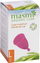 Kupë menstruale Masmi Size L, e ripërdorshme, për fluks mesatar deri të bollshëm, transparente