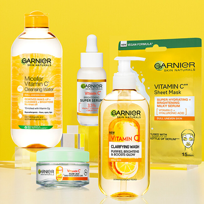 Garnier Skin Naturals Vitamin C Glow Jelly Хидратантен Крем, 50 ml